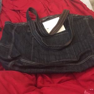 Thirty one retro metro tote in dark denim